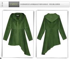 欧美不规则外套图片,不规则外套的时尚演绎