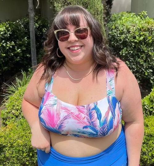 欧美胖胖比基尼试穿图片,自信与时尚的完美融合